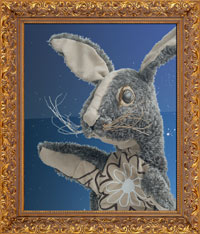 Bunny The Rabbit portrait