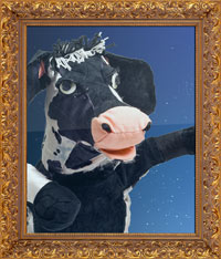 Moo Cow's portrait
